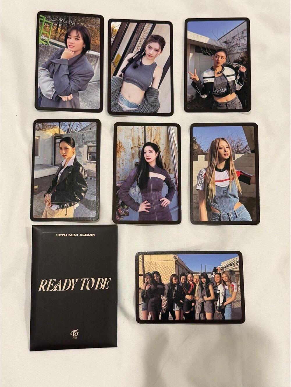 Twice READY TO BE Be Version Pre Order Benefit (POB) Photocard Partial Pack